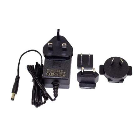 RS PRO Adaptér AC/DC 18 W, výstup: 24V, počet výstupů: 1 Jack 2,1 x 5,5 mm Zaměnitelné 0.75 A