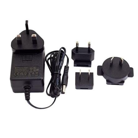 RS PRO Adaptér AC/DC 24 W, výstup: 9V, počet výstupů: 1 Jack 2,1 x 5,5 mm Zaměnitelné 3 A