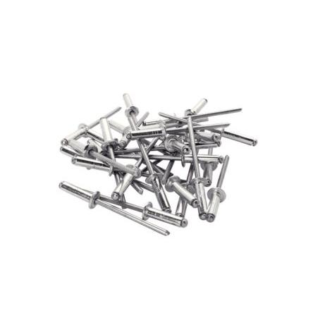 Rapid Agrafage Nýt, počet kusů: 100, Ocel, Hliník Hliník, Hliník Sada nýtů