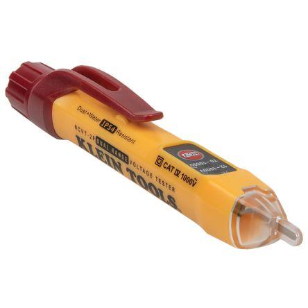 Klein Tools Bezkontaktní detektor napětí, typ displeje: LED, IP54, číslo modelu: NCVT-2P 1000V ac Kontrola spojitosti,