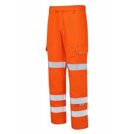 PULSAR PRARC07 Oranžová Samozhášecí Reflexní kalhoty 48 in
