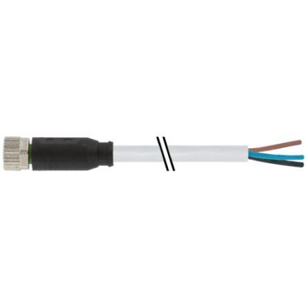 Kabel konektoru, A: Vnitřní, A: Rovný 3, 60V, IP65, IP66K, IP67 Murrelektronik Limited 5 m