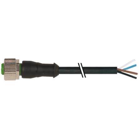 Kabel konektoru, A: Vnitřní, A: Rovný 4, 30V, IP65, IP66K, IP67 Murrelektronik Limited 2 m