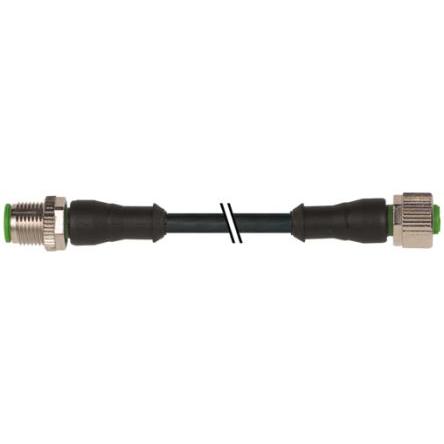 Kabel konektoru, A: Vnější, A: Rovný 5, B: Přímý, B: Vnitřní, 125V 5, IP65, IP66K, IP67 Murrelektronik Limited 3 m