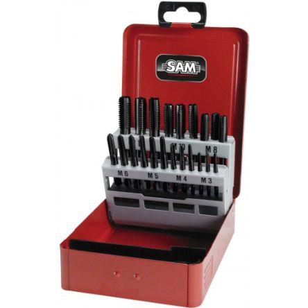 Sada závitníků, Kobalt Ruční závitník, velikost závitu: M3, M4, M5, M6, M8, M10, M12 DIN 1814 DIN 225 DIN EN 22568,