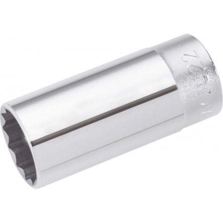 Zásuvka 3/8 in pohon 22 mm 12 bodů Dvojitý šestihran, celková délka: 63mm SAM