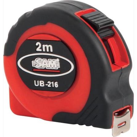 Pásmové měřidlo, délka: 2 m šířka lopatky 16 mm SAM, řada: UB Imperiální, Metrické