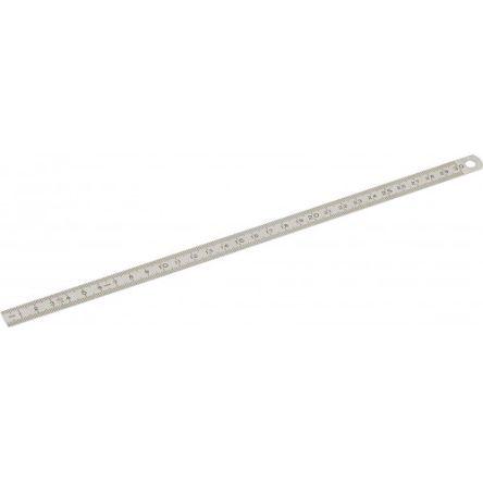 Pravítko 781-30R, délka: 3 m Metrické šířka 30mm Matný, Nerezová ocel SAM