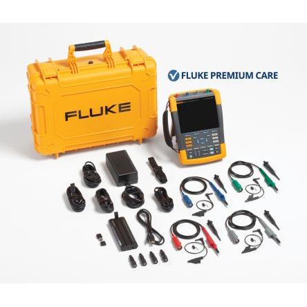 Osciloskop, řada: 190 II ScopeMeter FLUKE-190-504/FPC EU Přenosný 500 MHz 4 kanálový, typ displeje: LCD Fluke