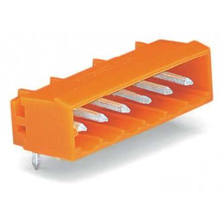 WAGO Konektor PCB, řada: 231, počet kontaktů: 10, počet řad: 1, rozteč: 5.08 mm, orientace těla: Úhlový, Horizontální a