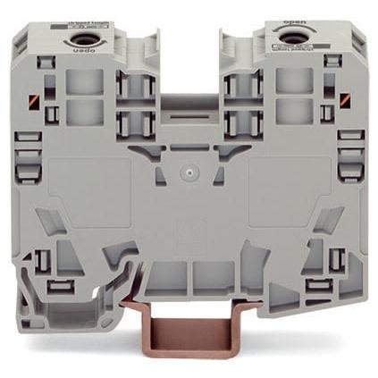 WAGO Průchodková svorka 285-135, řada: 285, 600V Šedá 35mm² 1 Klecová svorka ATEX