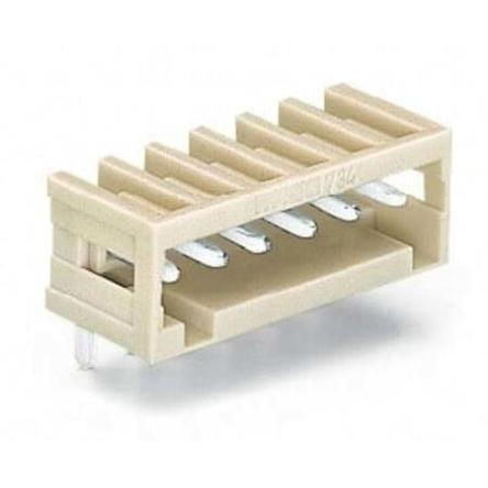 WAGO Konektor PCB, řada: 734, počet kontaktů: 6, počet řad: 1, rozteč: 3.5 mm, orientace těla: Rovný, 3.8 mm,