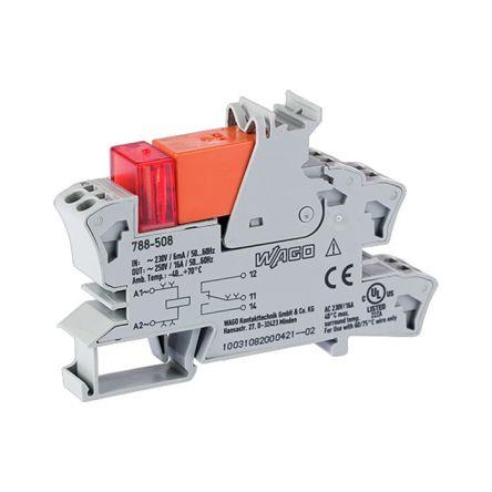 WAGO Modul relé 230V ac SPDT Lišta DIN 788 4mA