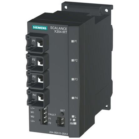 Řízený přepínač 4portový 100Mbps Siemens Řízený