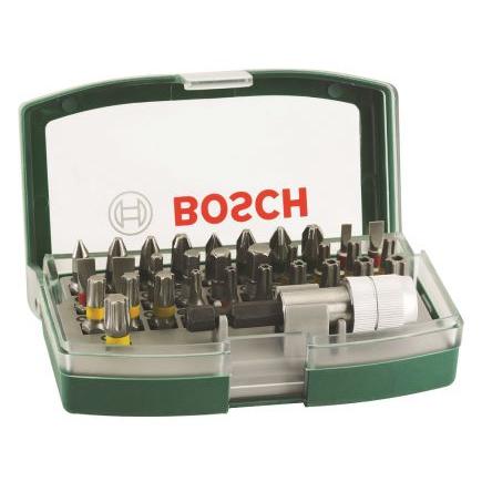 Bosch 32 Křížový, Hvězdicový, Ploché, Pozidriv, Šestihranný