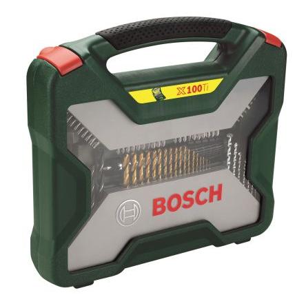 Sada bitů vrtáků, Kov, počet kusů: 100 Zdění Bosch Více materiálů, max. velikost: 32 mm, min. velikost: 1 mm