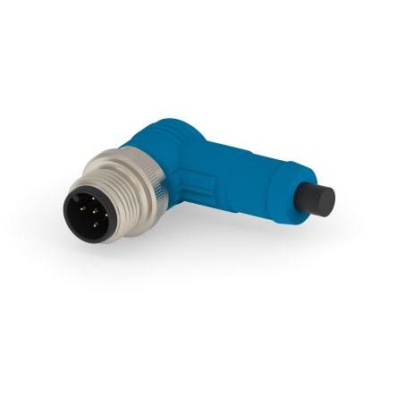Kabelové sestavy, A: Vnější, A: M12, Pravoúhlý 5, B: M12, 60V, IP67, IP68 TE Connectivity 1.5 m