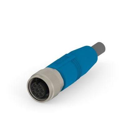 Kabelové sestavy, A: Vnitřní, A: M12, Rovný 8, B: M12, 30V, IP67, IP68 TE Connectivity 1.5 m