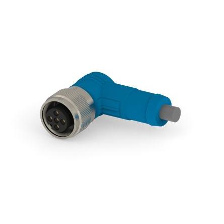 Kabelové sestavy, A: Vnitřní, A: M12, Pravoúhlý 5, B: M12, 60V, IP67, IP68 TE Connectivity 1.5 m