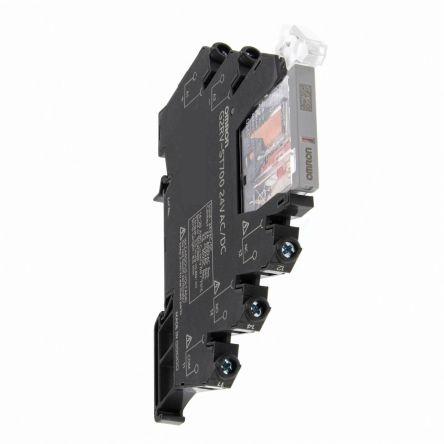 Omron Elektromechanické relé rozhraní 12V dc SPDT Lišta DIN G2RV-ST 27.9mA