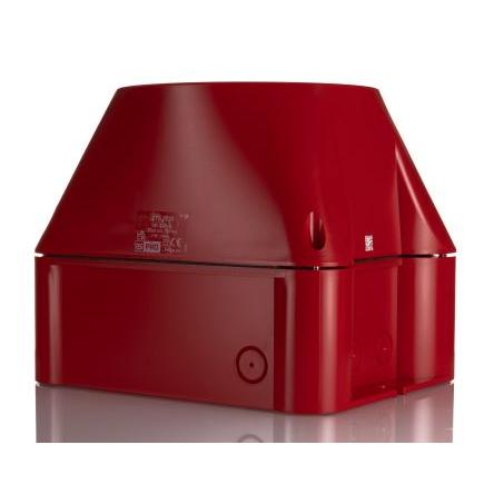 RS PRO Elektronická siréna Šroubová svorka 62 230V ac No 120 dB @ 1m IP69K, IP66 AC/DC