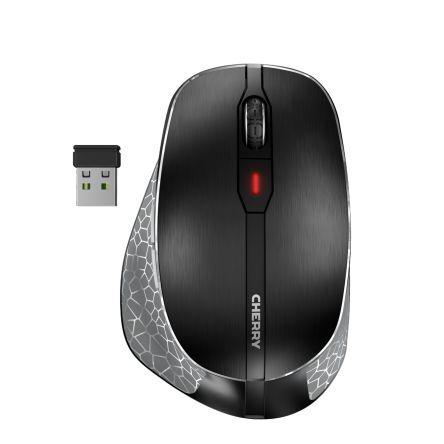 Myš Standardní 6tlačítková, Bezdrátové, Bezdrátové Optické, Černá Cherry, model: MW 8C
