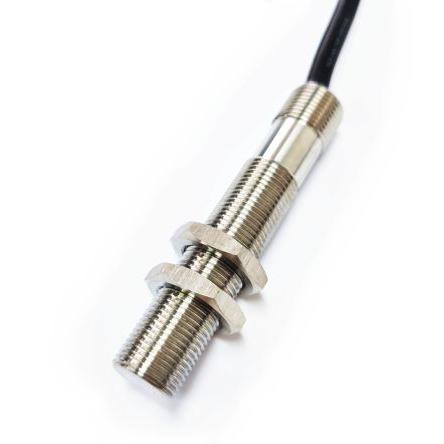 RS PRO Hallův snímač Panel, výstup: NPN 6mA IP67 24V dc Válcový 20 V dc