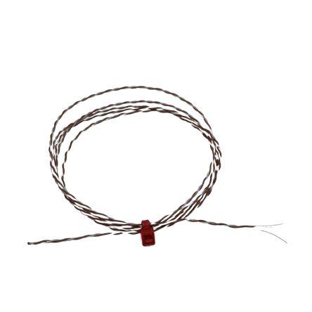 Termočlánek s odkrytým spojem RS PRO 5 m kabel typ Typ T Perfluoralkoxyalkan 5 m sonda, -75 °C 1 mm na 250 °C IEC, RoHS