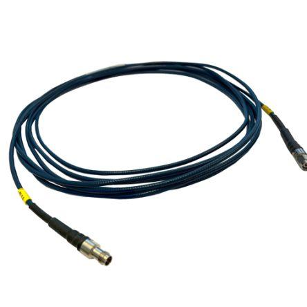 Koaxiální kabel, řada: SUCOFLEX 570E Vnější, A: Rovný Vnější, B: Přímý 914 mm Huber+Suhner