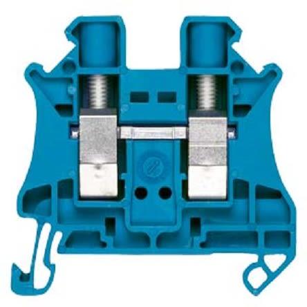 Siemens Svorka lišty DIN 8WH1000-0AJ01, řada: 8WH, 1kV Modrá 10mm² 1 Šroubová CSA