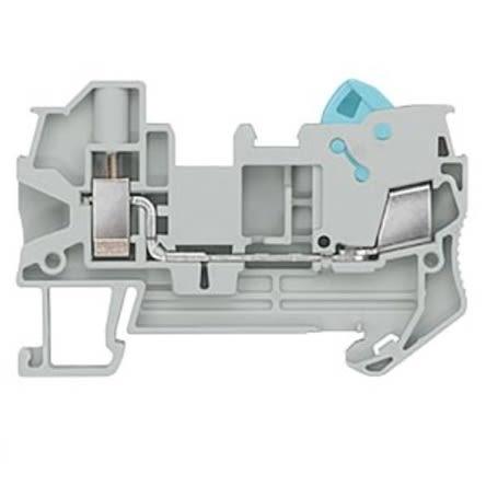 Siemens Svorka lišty DIN 8WH3100-2DF00, řada: 8WH, 800V Šedá 2.5mm² 1 zásuvný modul CSA