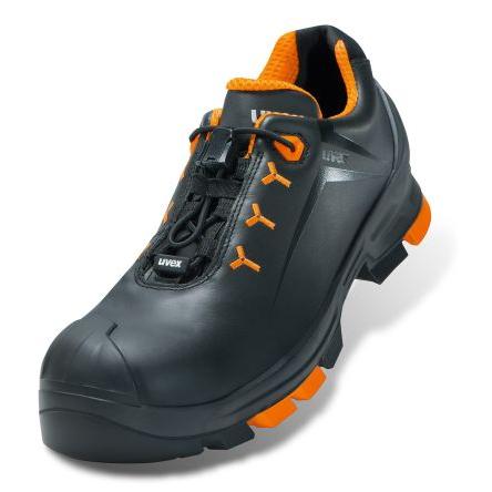 uvex 2 Unisex Černá, Oranžová Kompozit Bezpečnostní obuv 10.5 45