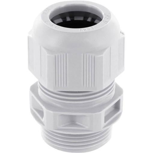 kabelová průchodka, KVM12GR, od 3 mm, do 6.5 mm, M12, M12, 1 ks