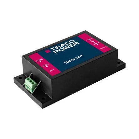 Napájecí zdroj AC/DC, počet výstupů: 1 TMPW 50-115-T 15V dc Šasi 50 W TMPW 50-T TRACOPOWER 305V ac