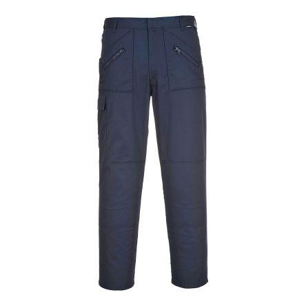 Portwest Kalhoty Unisex No, SC: 30 in velikost 26 to 56 v pase, délka nohavice 31in, Tmavomodrá, řada: S887 Action