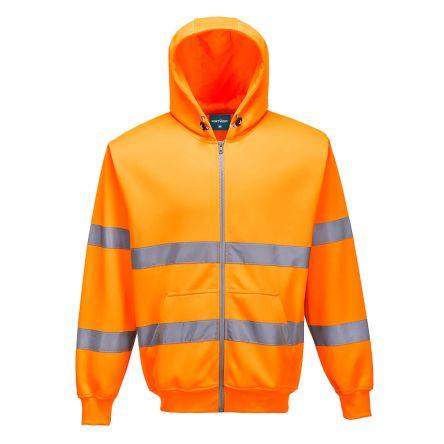 Portwest Žlutá Unisex Reflexní mikina s kapucí M