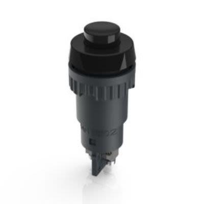 RAFI Tlačítkový spínač, řada: 1.1 IP40, IP65 SPST Panel Okamžité 20 mm 2A 250 V dc 250 V ac