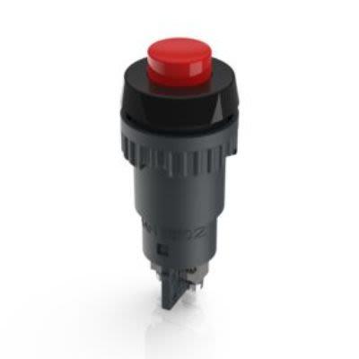 RAFI Tlačítkový spínač, řada: 1.1 IP40, IP65 SPST Panel Okamžité 20 mm 2A 250 V dc 250 V ac