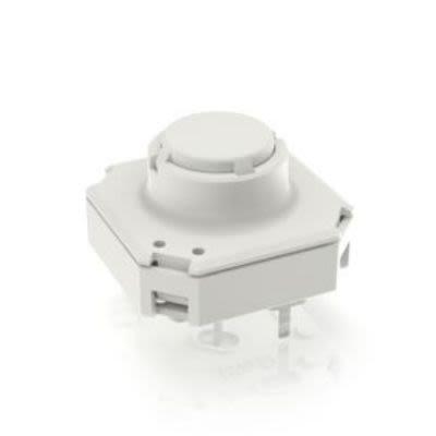 RAFI Dotykový spínač, barva ovladače: Bílá Okamžité 1 NO 0.25A 9.7 mm 15 mm Montáž na plošný spoj