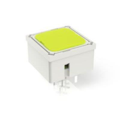 RAFI Dotykový spínač, barva ovladače: Žlutá Dotykové 1 NO 0.25A 9.7 mm 15 mm Panel