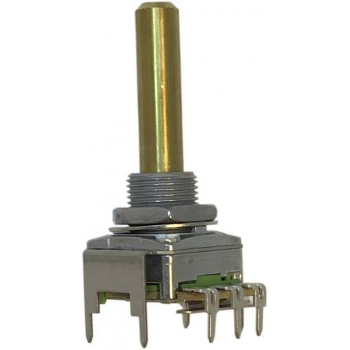 Potentiometer Service 63250-21600-3164/B5K, RD1601F-40F4-30R-B5K-601 otočný potenciometr, 1cestný , Mono, 0.2 W, 5 kΩ, 1 ks