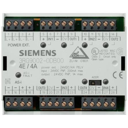 Vstupní/výstupní modul, rozsah: F90 4 vstupů, počet výstupů: 4 26.5V, 31.6 V Siemens