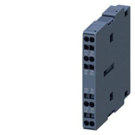 Siemens Blok pomocných spínačů 2 NC 2 Zaklapávací montáž, rozsah: 3RH19 s S pružinou