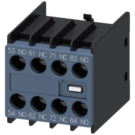 Siemens Blok pomocných spínačů 2 NO/2 NC 4 Zaklapávací montáž, rozsah: 3RH29 s Šroub
