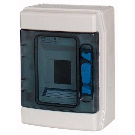 Eaton Univerzální skříň, řada: Eaton xComfor IP65 S přírubou barva Šedá IK08 Plast ABS 110 mm 231 mm 166 mm