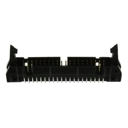 TE Connectivity Konektor PCB, řada: AMP-LATCH, Vodič-deska, počet kontaktů: 40, počet řad: 2, rozteč: 2.54 mm, orientace