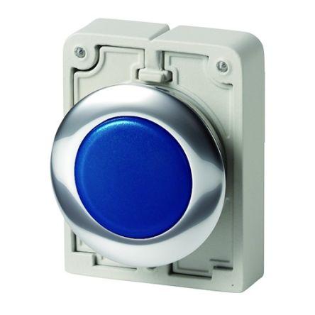 Eaton Indikátor, řada: M30 Vodič Modrá, průměr výřezu: 30 mm IP69K, IP67 Pravoúhlý 250V