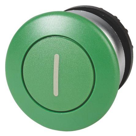 Eaton Ovladač tlačítka, řada: M22 Zelená Spínací funkce zapínání, průměr výřezu: 22.5 mm IP69K, IP67