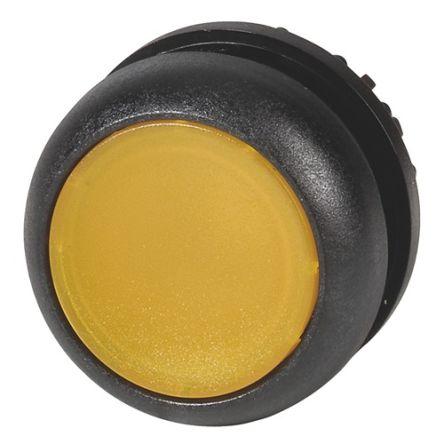 Eaton Ovladač tlačítka, řada: M22 Žlutá Udržované, průměr výřezu: 22.5 mm IP66, IP67, IP69K