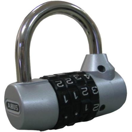 ABUS Kombinovaný visací zámek Kombinovaný visací zámek, Ocel Vnitřní 7 mm třmen 64mm